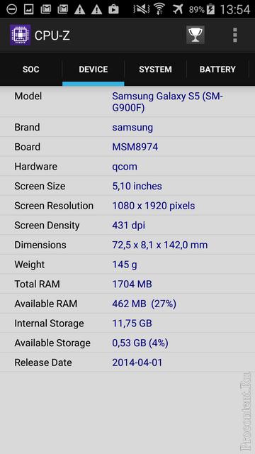  3    CPU-Z  Android:    