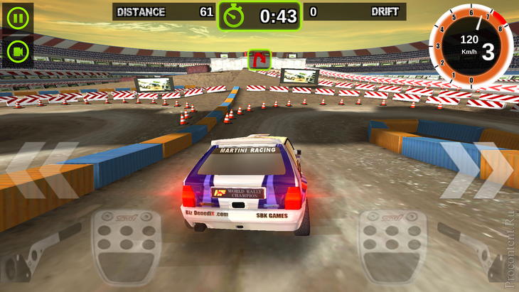  5    Rally Racer Dirt  Android  iOS:  