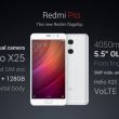 Xiaomi Redmi Pro : Helio X25   