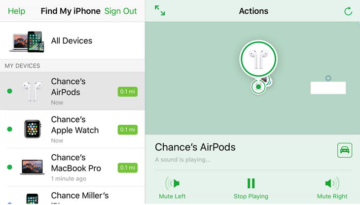    AirPods  iOS 10.3