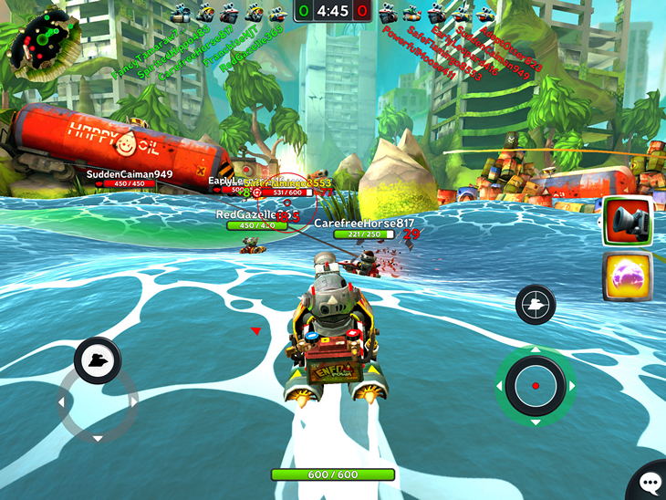  2    Battle Bay  Android  iPhone: MOBA   Angry Birds