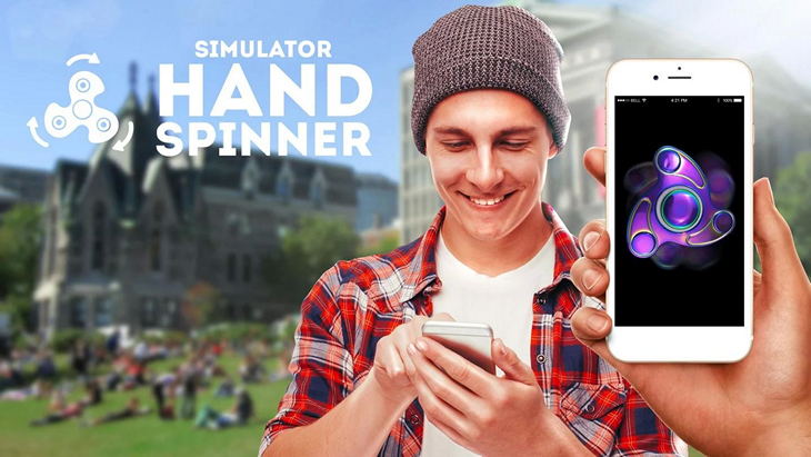 Hand spinner simulator: просто и со вкусом