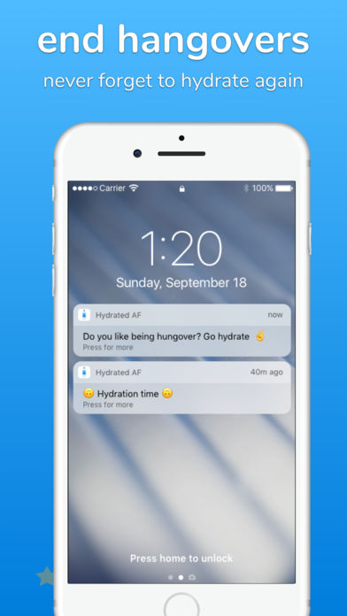  2  Hydrate Now:  ,      [iPhone]