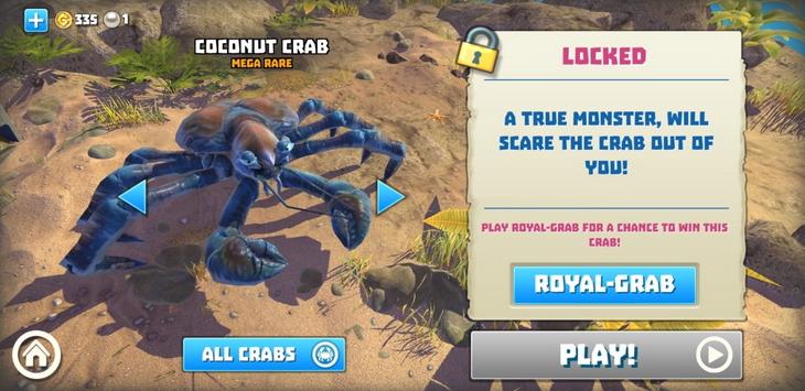  4   King of Crabs:      battle royale