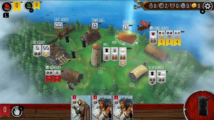  3  Raiders of the North Sea:        [Android  iOS]