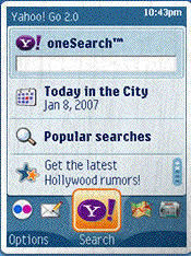 Yahoo oneSearch