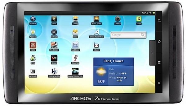 Archos 70 internet tablet